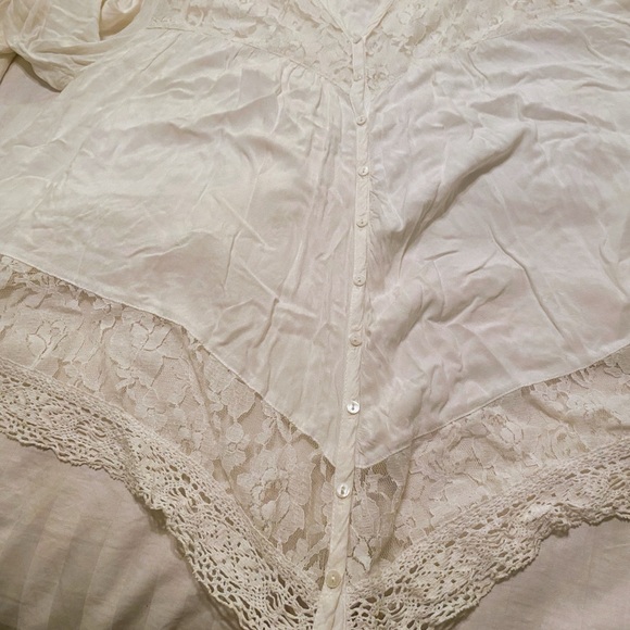 Karen Kane women’s v-neck blouse size large - Picture 4 of 13